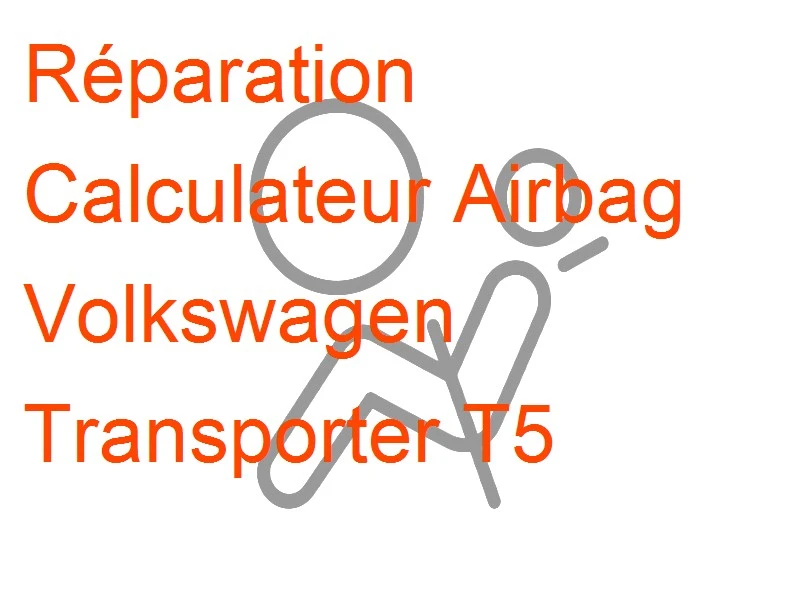 Calculateur Airbag Volkswagen Transporter T5