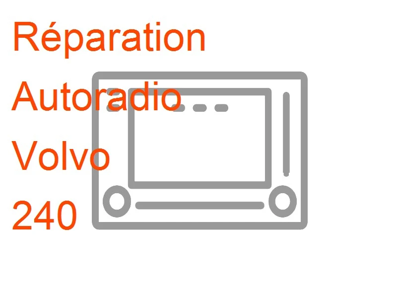 Autoradio Volvo 240