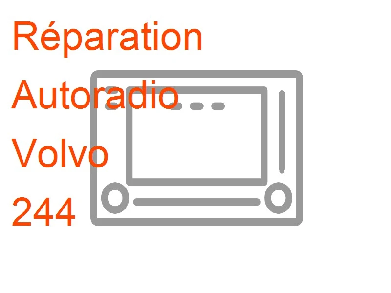 Autoradio Volvo 244
