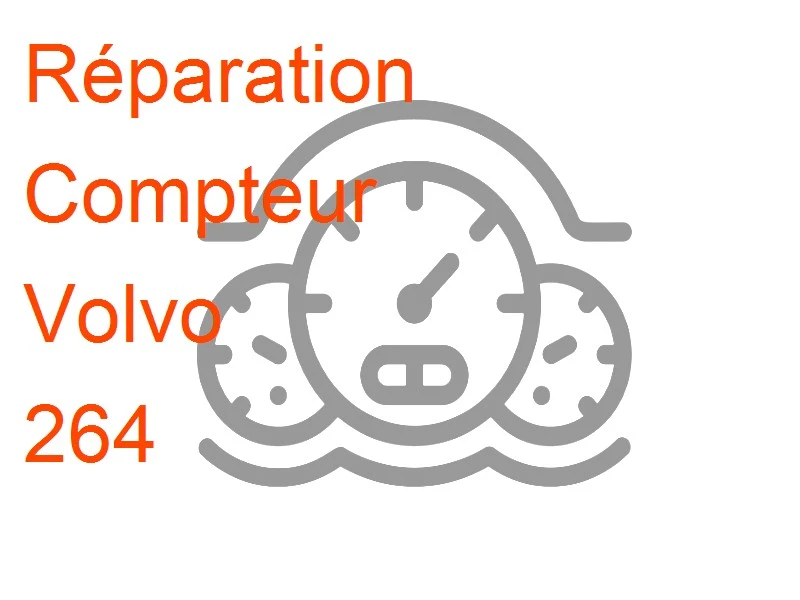 Compteur Volvo 264