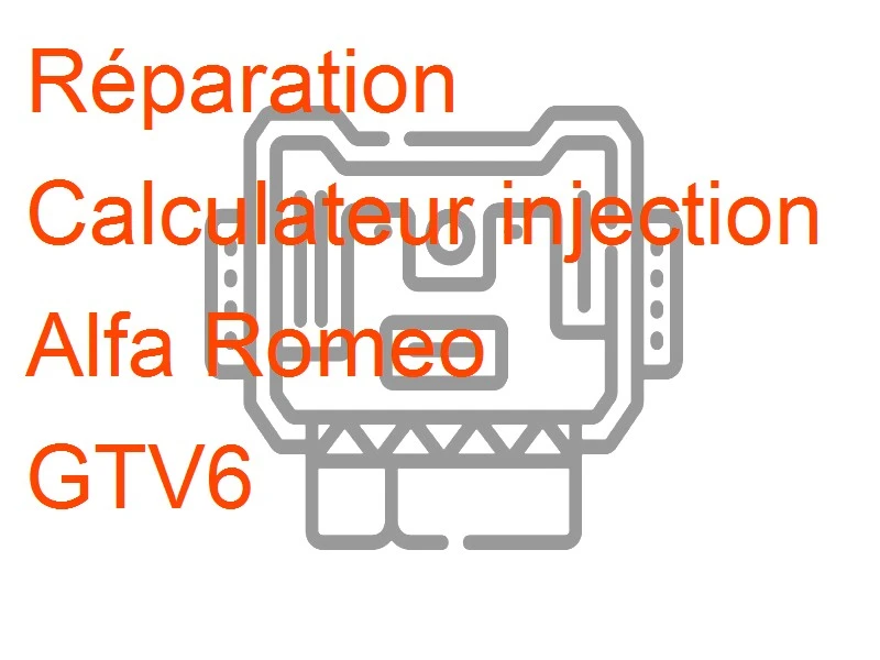 Calculateur injection Alfa Romeo GTV6