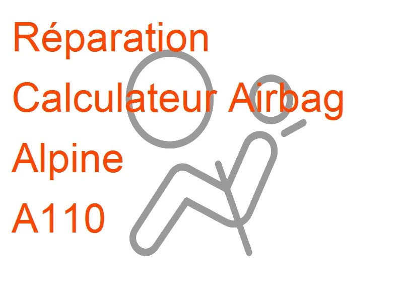 Calculateur Airbag Alpine A110