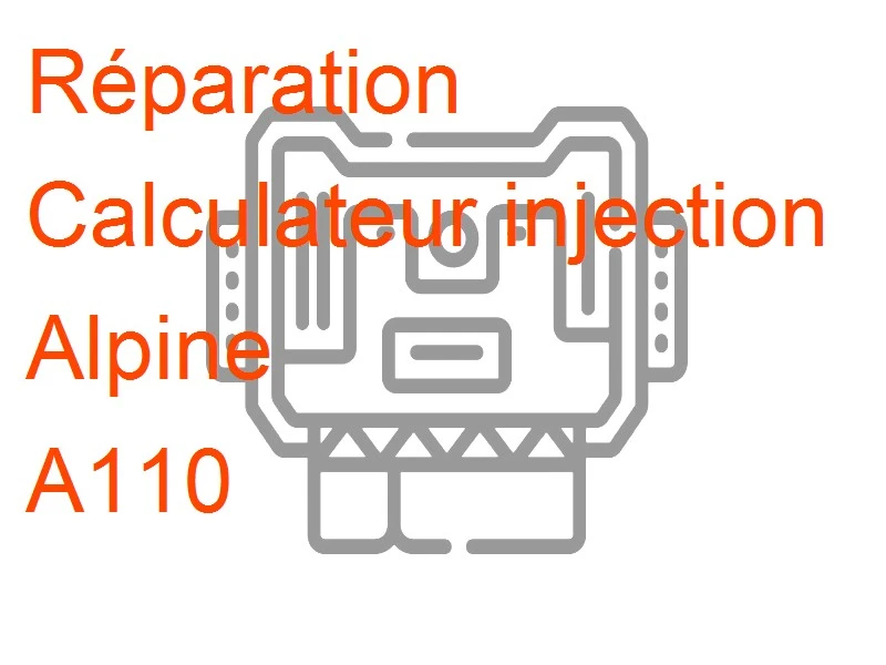Calculateur injection Alpine A110