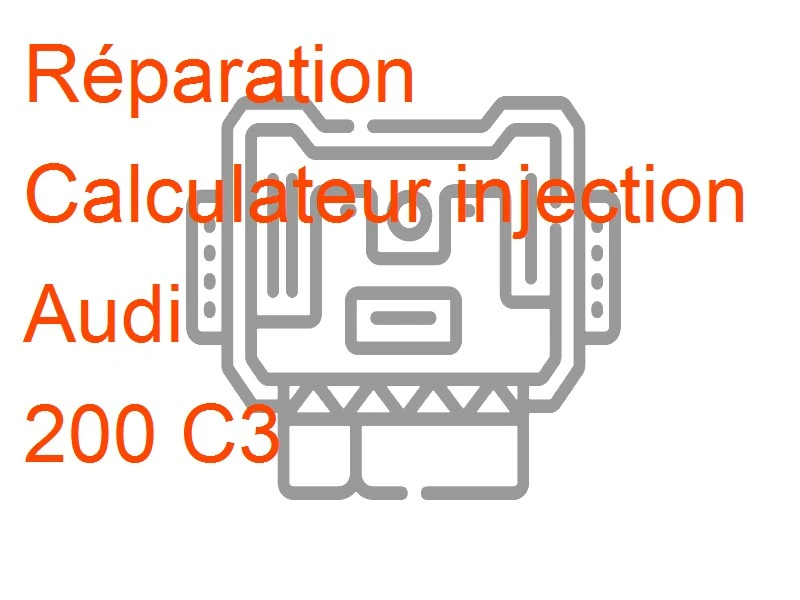 Calculateur injection Audi 200 C3