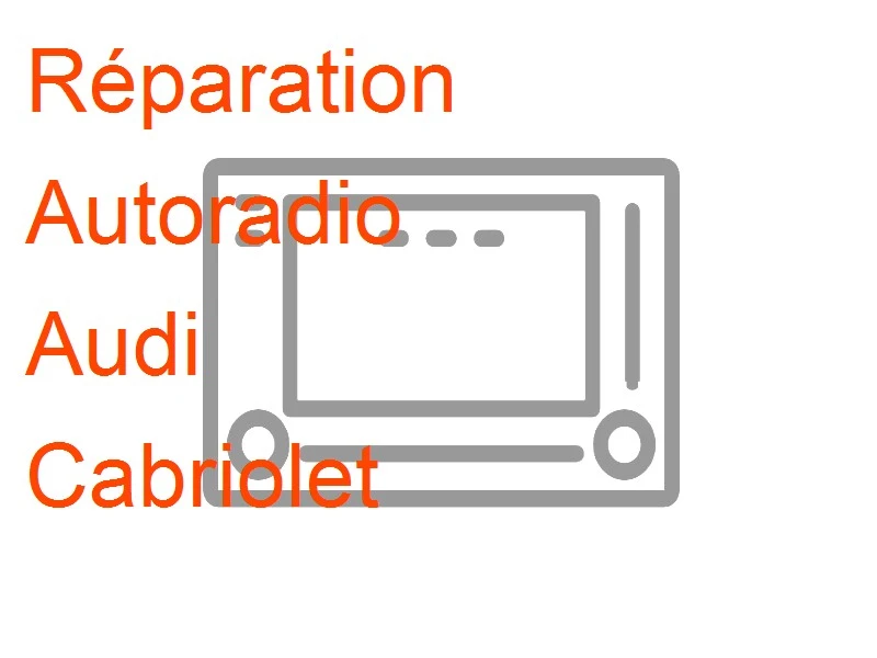 Autoradio Audi Cabriolet