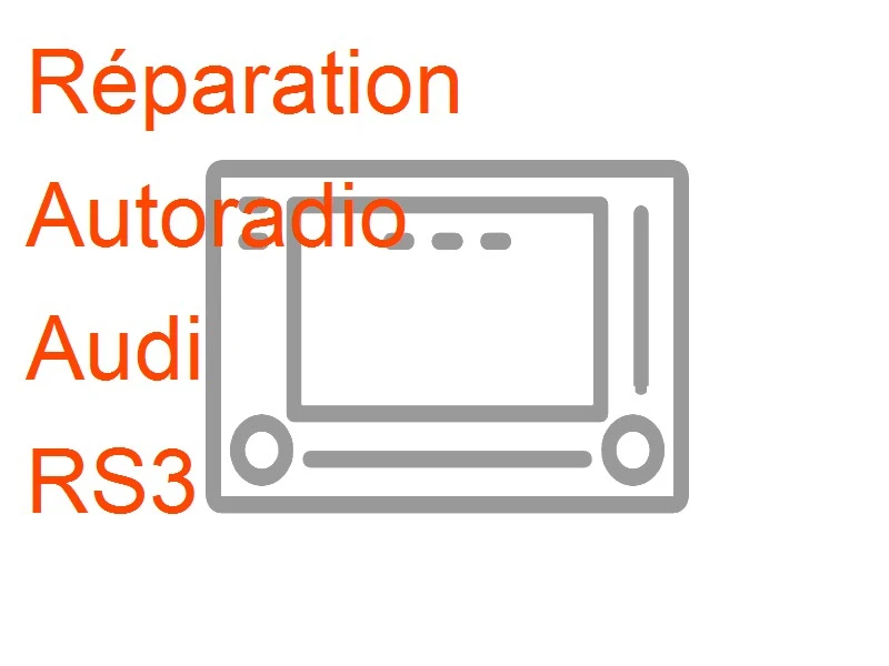 Autoradio Audi RS3