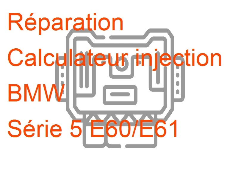 Calculateur injection BMW Série 5 E60/E61