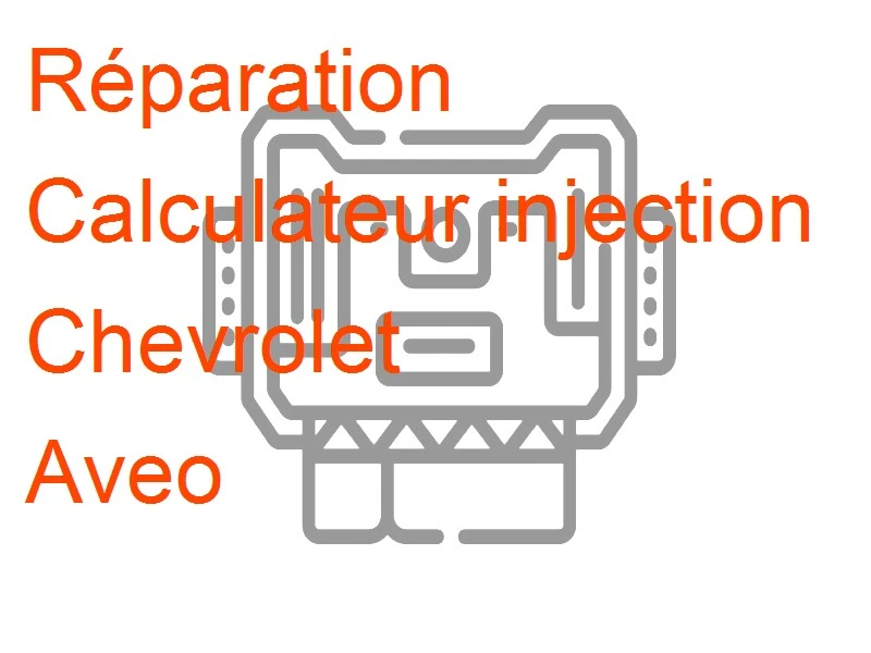 Calculateur injection Chevrolet Aveo