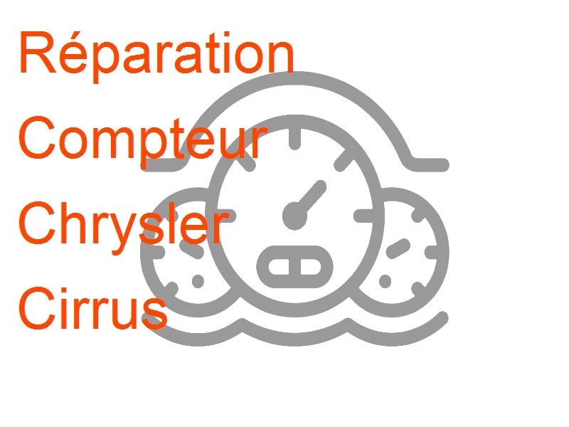 Compteur Chrysler Cirruse
