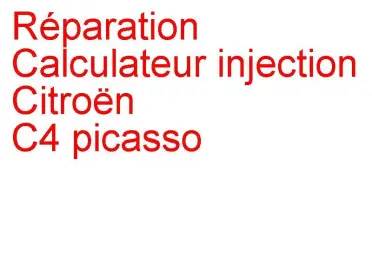 Calculateur injection Citroën C4 picasso