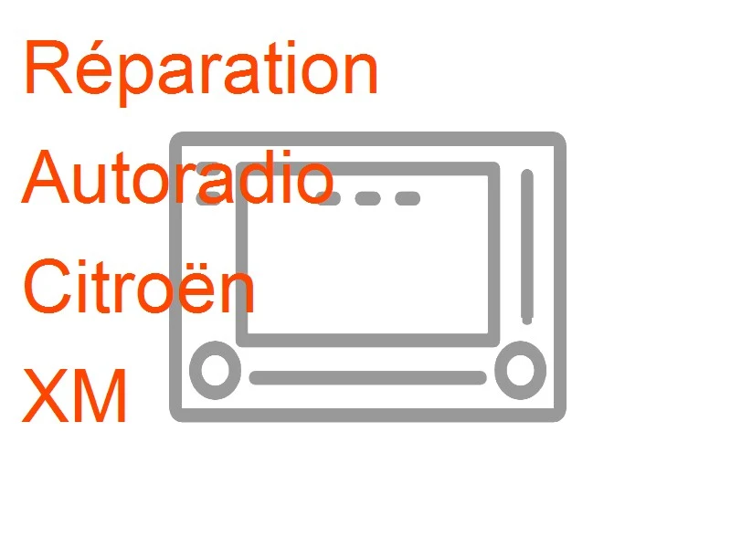 Autoradio Citroën XM