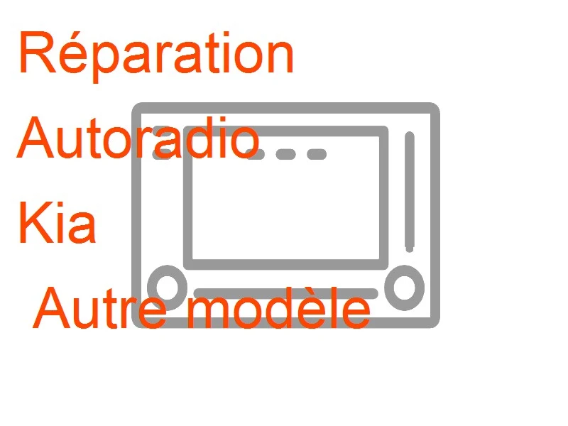 Autoradio Kia Autre modèle