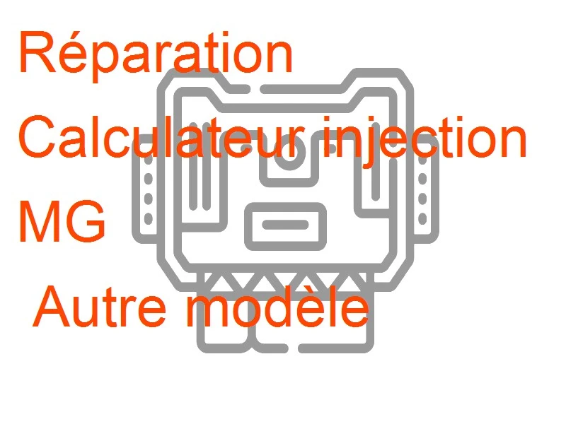Calculateur injection MG Autre modèle