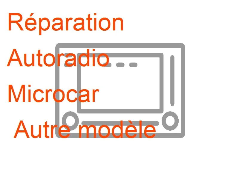 Autoradio Microcar Autre modèle