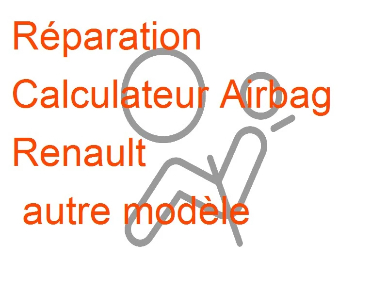 Calculateur Airbag Renault autre modèle