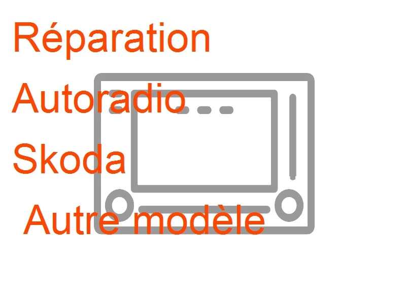 Autoradio Skoda Autre modèle
