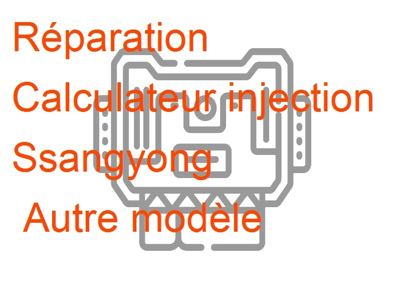Calculateur injection Ssangyong Autre modèle