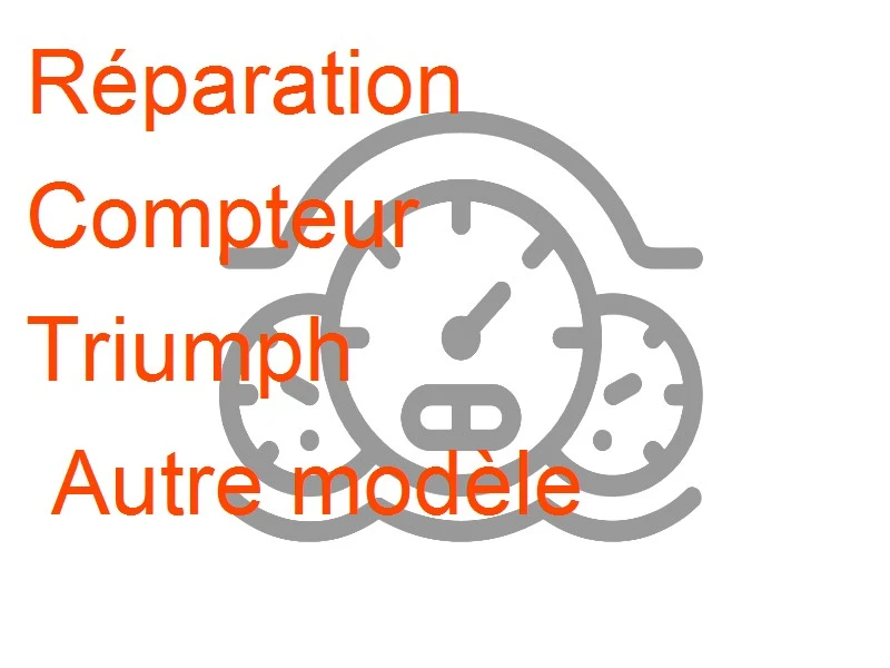 Compteur Triumph Autre modèle