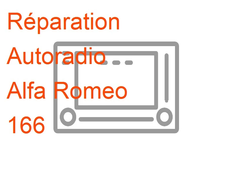 Autoradio Alfa Romeo 166