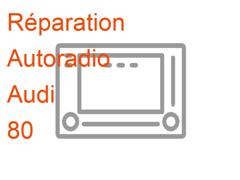 Autoradio Audi 80