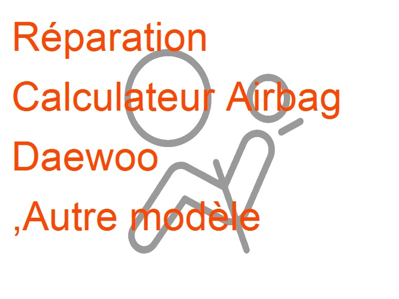 Calculateur Airbag Daewoo ,Autre modèle
