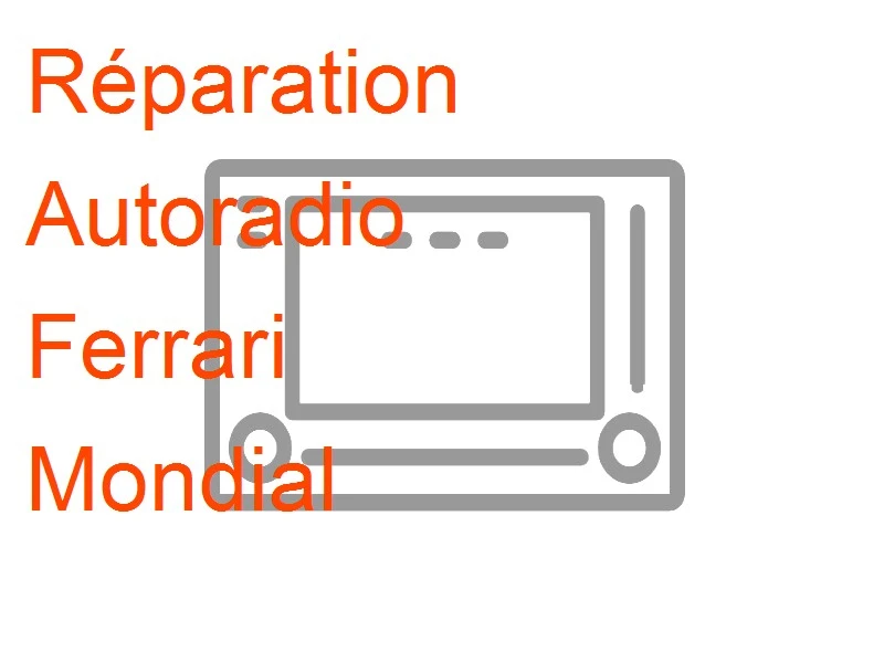 Autoradio Ferrari Mondial