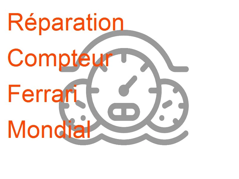 Compteur Ferrari Mondial