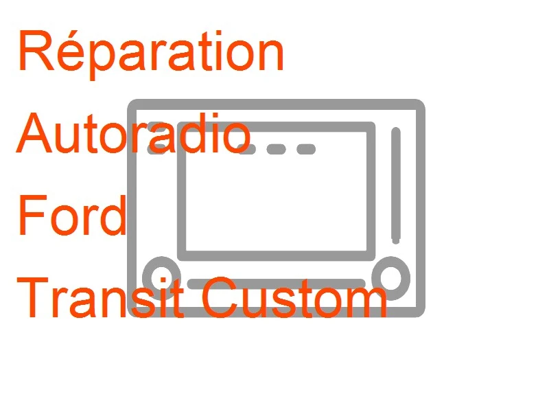 Autoradio Ford Transit Custom