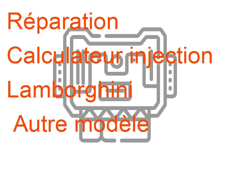 Calculateur injection Lamborghini Autre modèle