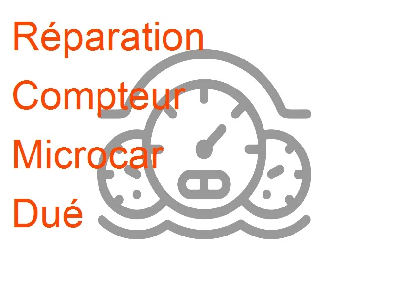 Compteur Microcar Dué