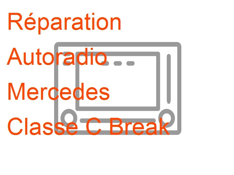 Autoradio Mercedes Classe C Break