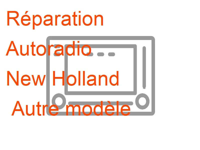 Autoradio New Holland Autre modèle