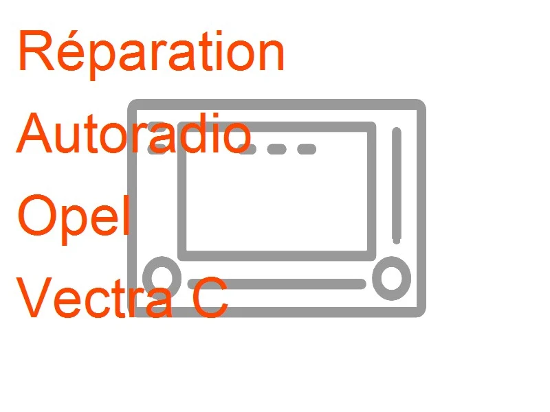 Autoradio Opel Vectra C