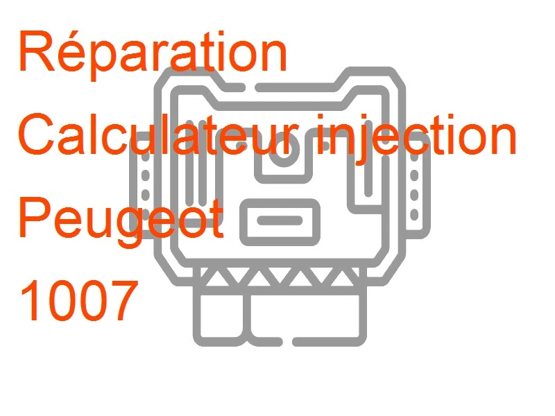 Calculateur injection Peugeot 1007