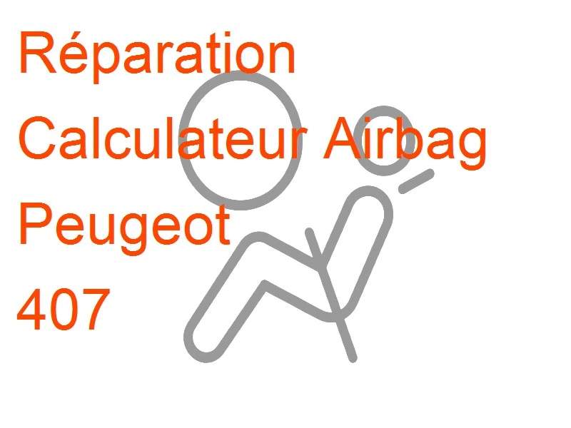 Calculateur Airbag Peugeot 407