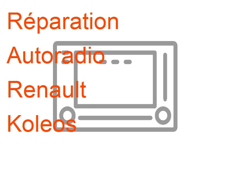 Autoradio Renault Koleos