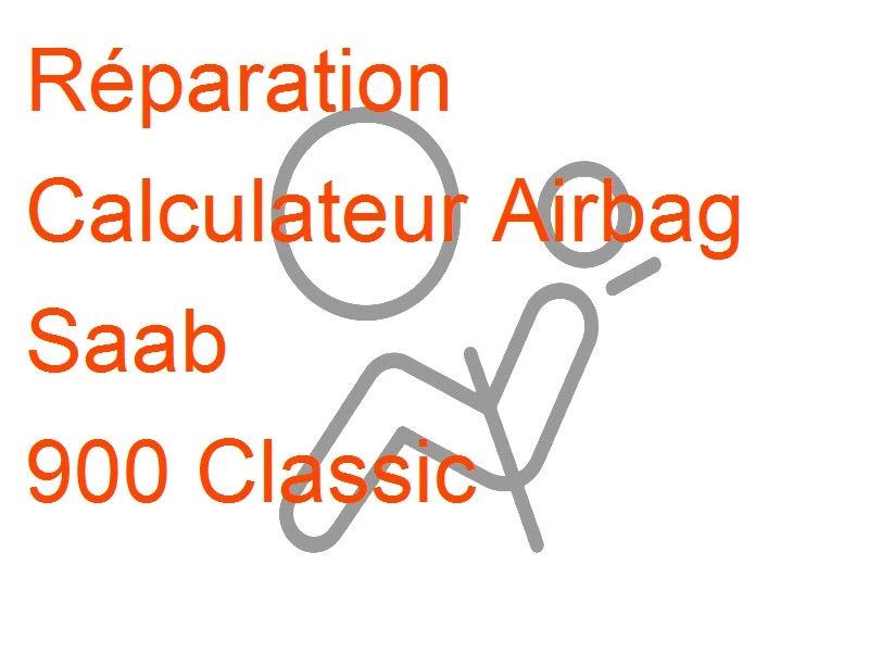 Calculateur Airbag Saab 900 Classic
