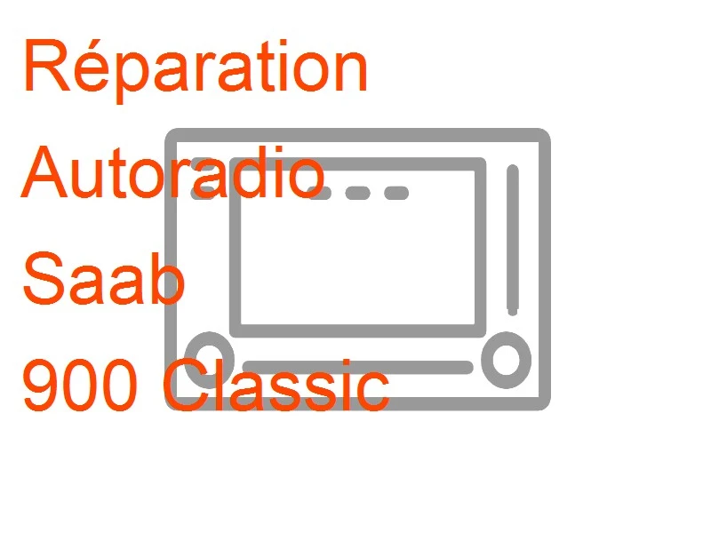 Autoradio Saab 900 Classic