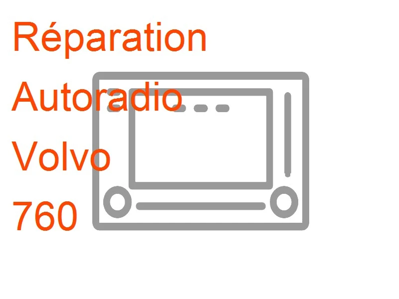 Autoradio Volvo 760
