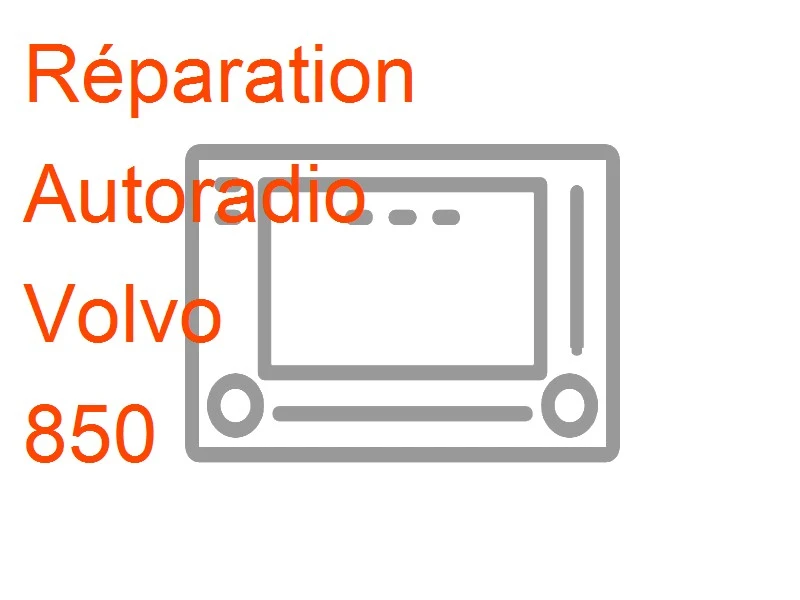 Autoradio Volvo 850