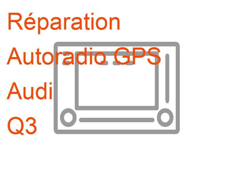 Autoradio GPS Audi Q3