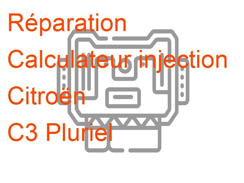 Calculateur injection Citroën C3 Pluriel Sagem S2PM-383