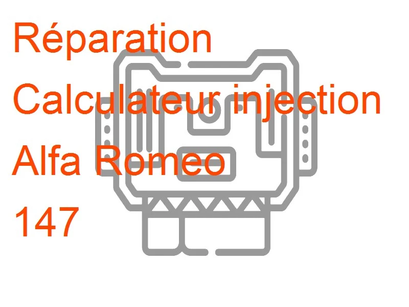 Calculateur injection Alfa Romeo 147