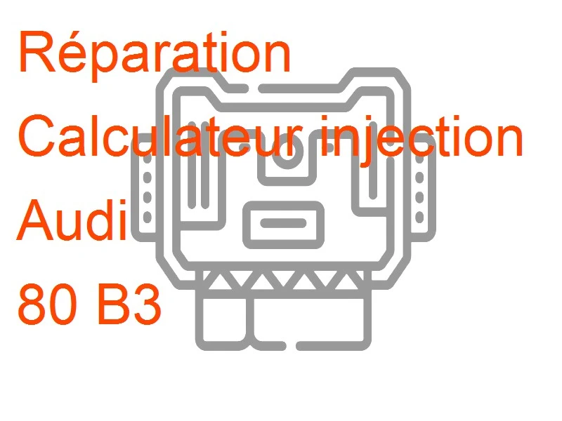 Calculateur injection Audi 80 B3