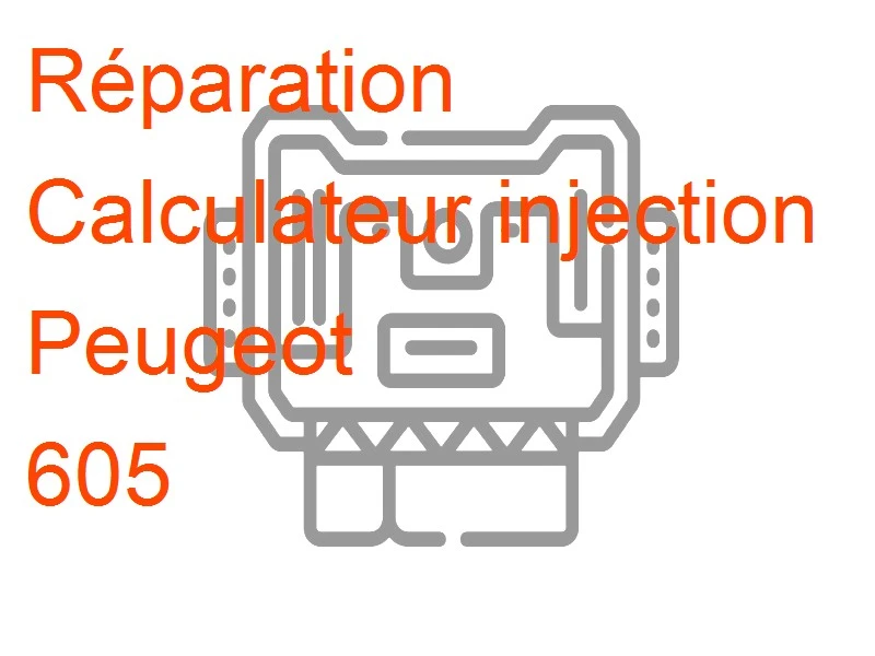 Calculateur injection Peugeot 605