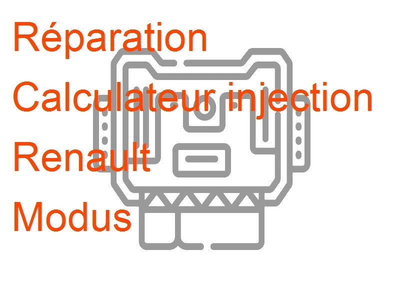 Calculateur injection Renault Modus