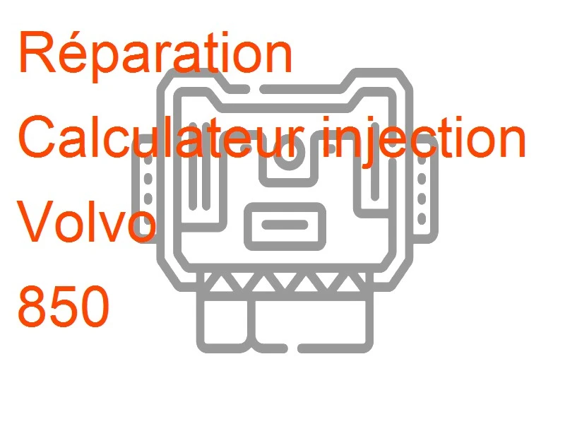 Calculateur injection Volvo 850