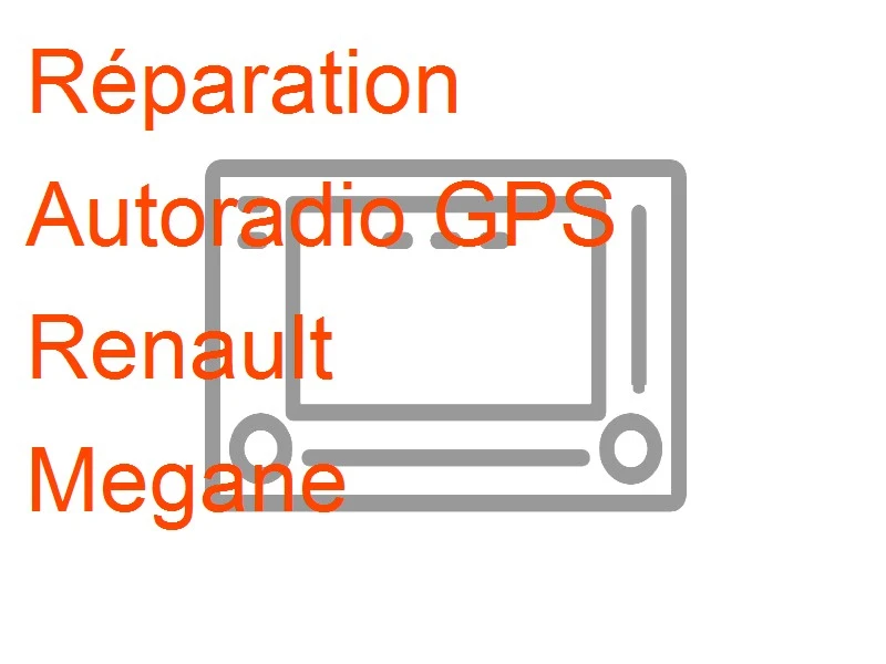 Autoradio GPS Renault Megane Carminat