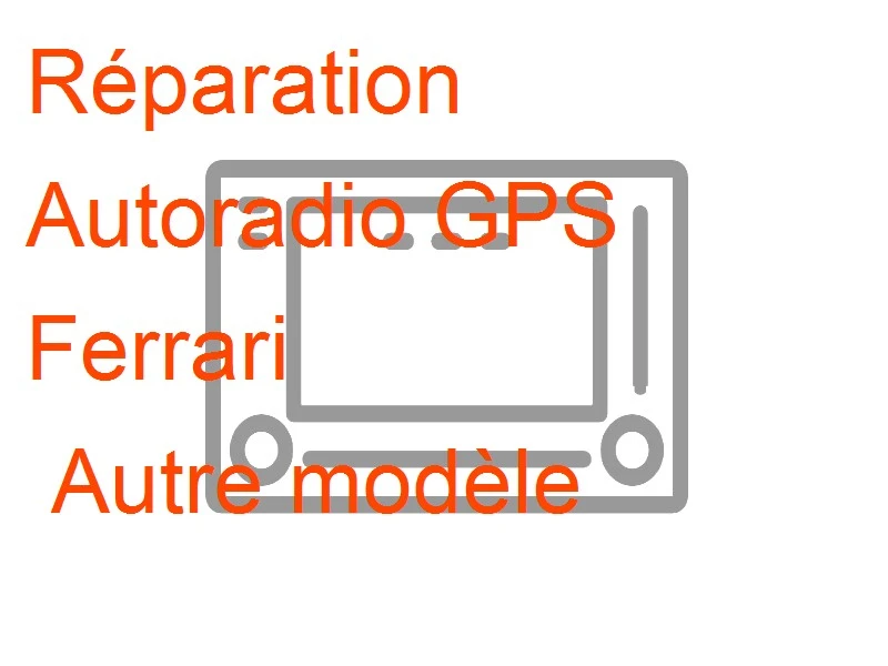 Autoradio GPS Ferrari Autre modèle