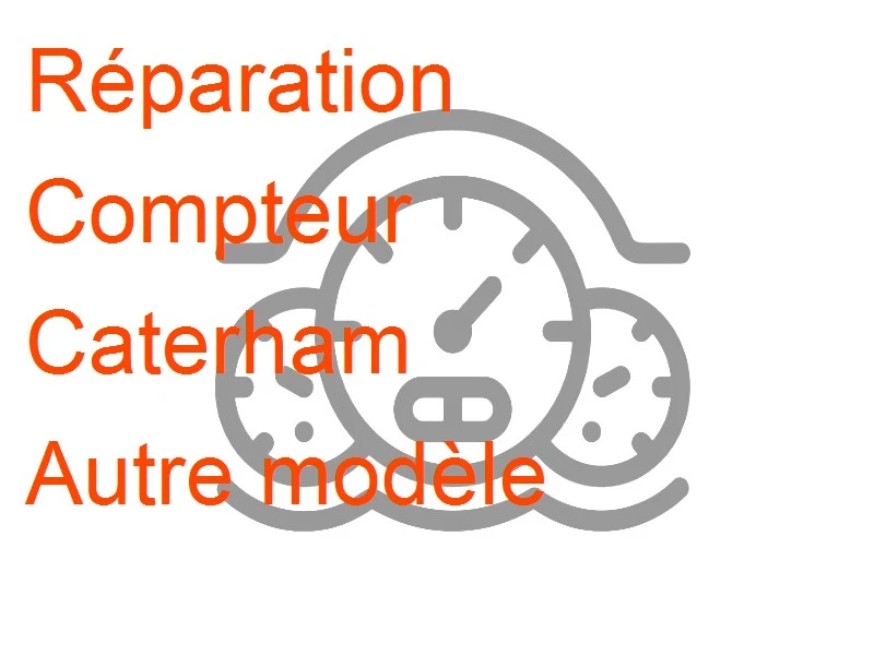 Compteur Caterham Autre modèle